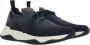 Berluti Blauwe lage sneakers met leren detail Blue Heren - Thumbnail 2