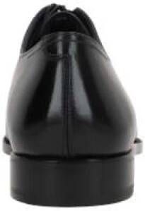Berluti Zwarte Oxford Leren Schoenen Black Heren