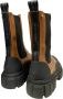 Bervicato Polyester leren enkellaarzen voor de winter Brown Dames - Thumbnail 2