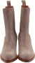 Bervicato Taupe Leren Belen Laarzen Beige Dames - Thumbnail 2