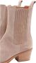 Bervicato Taupe Leren Belen Laarzen Beige Dames - Thumbnail 5