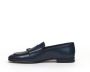 Berwick Blauwe leren Monk Strap schoenen Blue Heren - Thumbnail 3