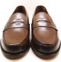 Berwick Bruine Kalfleren Loafer met Penny Strap Brown Heren - Thumbnail 4