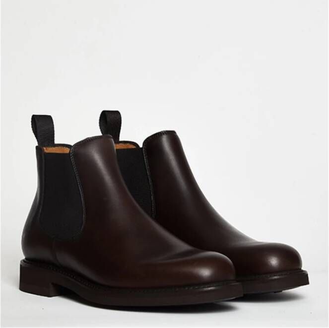 Berwick Bruine leren laars Stijl 272