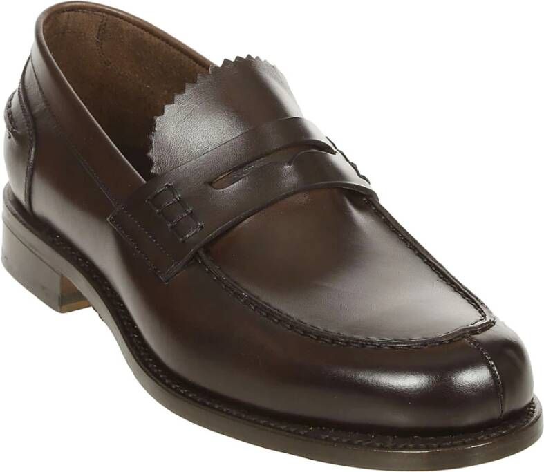 Berwick Bruine Suède Loafer Ss23 Brown Heren