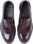 Berwick College Stijl Leren Loafers Bordeaux - Thumbnail 2