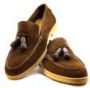 Berwick Comfortabele bruine mocassin met kwastjes - Thumbnail 2