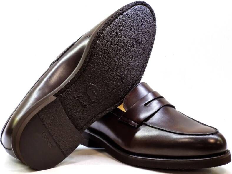 Berwick Leren Loafers Brown Heren