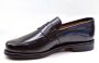 Berwick Klassieke Zwarte Mocassin met Lederen Details Black Heren - Thumbnail 3
