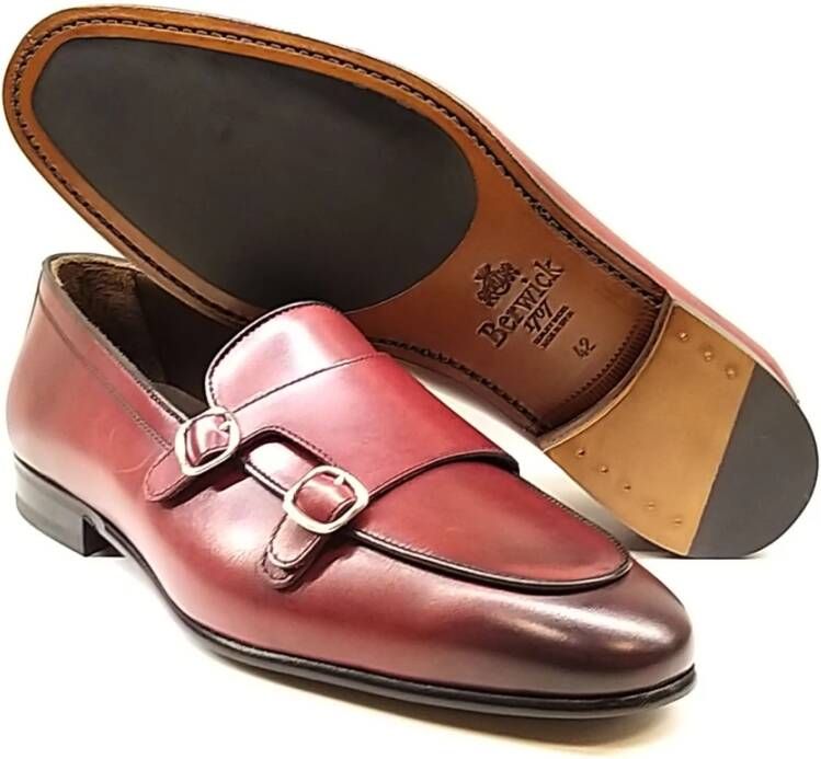 Berwick Loafers Red Heren