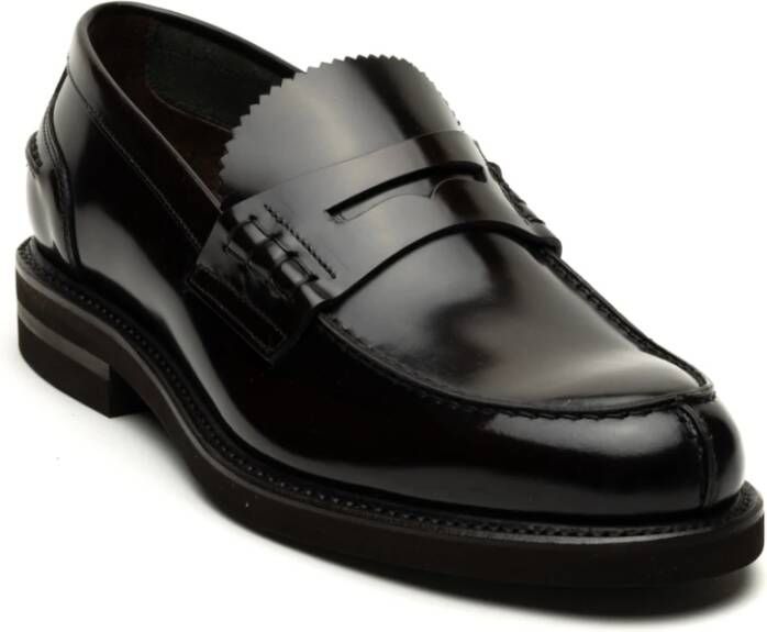 Berwick Platte schoenen Ebony Box Black Heren
