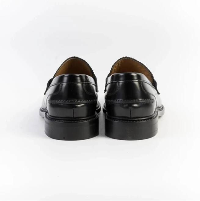 Berwick Zwarte Kalfsleren Loafers