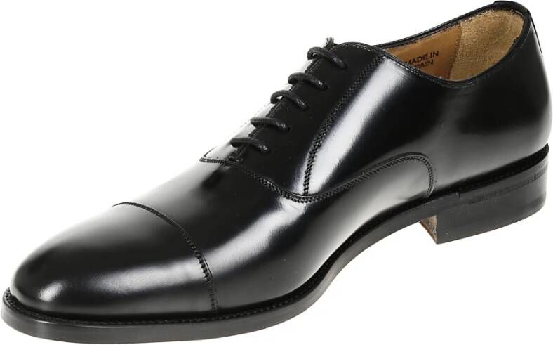Berwick Zwarte Kalfsleren Mocassin Schoen