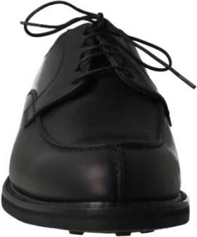 Berwick Zwarte Leren Blucher Schoenen