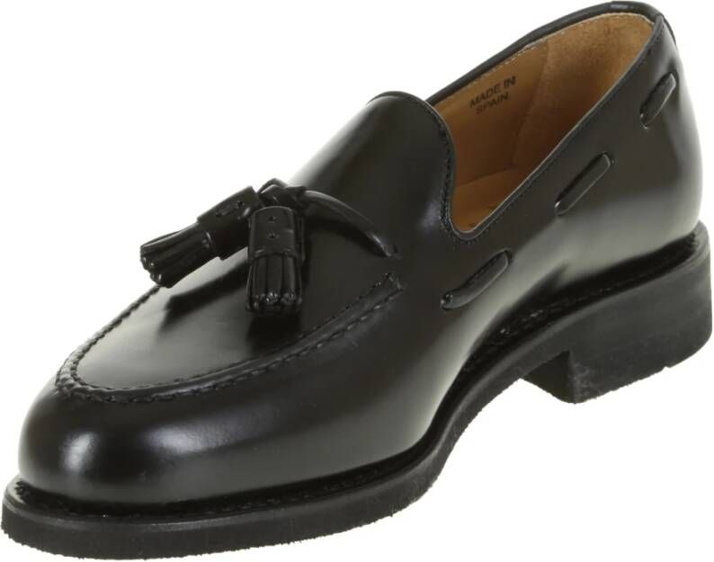 Berwick Zwarte Leren Tassel Loafer