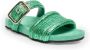 Bettina Vermillon Charlie Sandals Groen Dames - Thumbnail 3