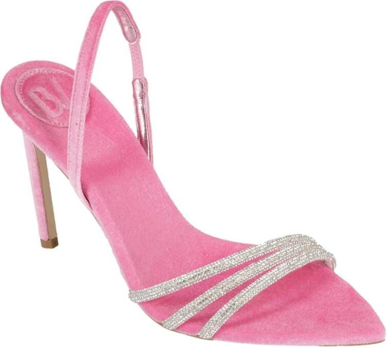 Bettina Vermillon High Heel Sandals Pink Dames