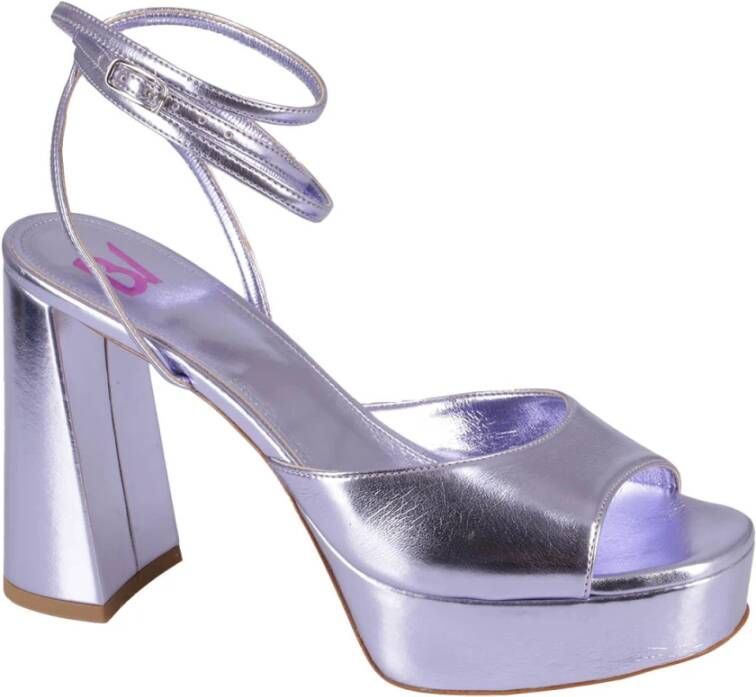 Bettina Vermillon High Heel Sandals Purple Dames