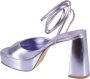 Bettina Vermillon High Heel Sandals Purple Dames - Thumbnail 3