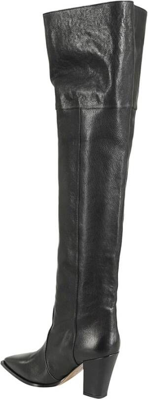 Bettina Vermillon Over-knee Boots Black Dames