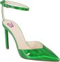 Bettina Vermillon Pumps Green Dames - Thumbnail 2