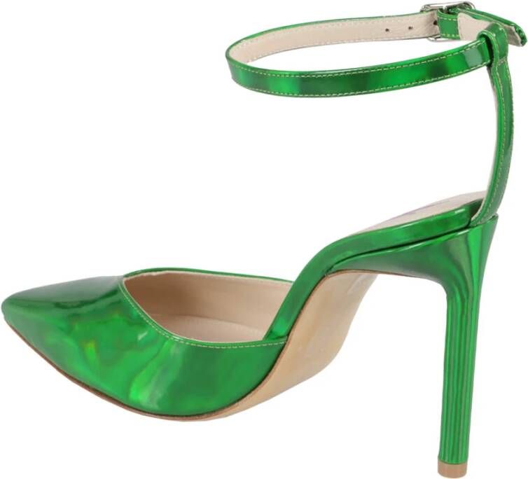 Bettina Vermillon Pumps Green Dames