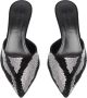 Bettina Vermillon Wendy Mules Zwart Dames - Thumbnail 4