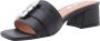 Bibi Lou Stijlvolle Zomer Slippers voor Vrouwen Black Dames - Thumbnail 12