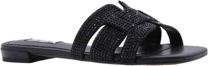 Bibi Lou Begawan Muiltje Sandalen Black Dames