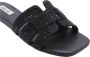 Bibi Lou Stijlvolle Zomer Slippers voor Vrouwen Black Dames - Thumbnail 9
