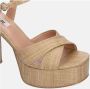 Bibi Lou Beige Platform Sandal Bold Exclusive Style - Thumbnail 2