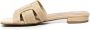 Bibi Lou Beige Raffia en Leren Sandalen - Thumbnail 2
