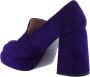 Bibi Lou Blauwe Suède Pump Blue Dames - Thumbnail 2