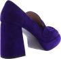 Bibi Lou Blauwe Suède Pump Blue Dames - Thumbnail 3