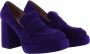 Bibi Lou Blauwe Suède Pump Blue Dames - Thumbnail 4