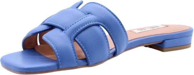 Bibi Lou Bloemen Muiltje Blue Dames