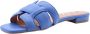 Bibi Lou Bloemen Muiltje Blue Dames - Thumbnail 4