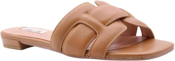 Bibi Lou Stijlvolle Zomer Sliders Brown Dames - Foto 4
