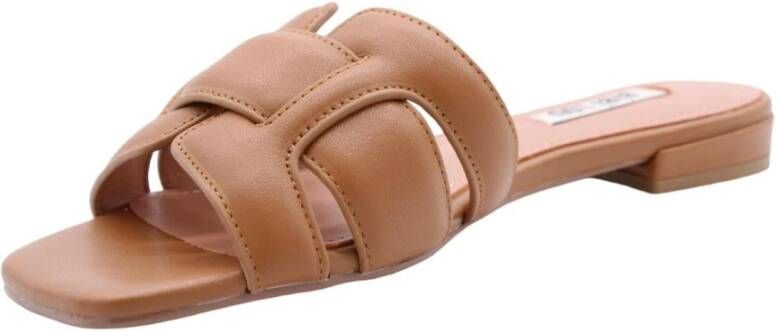 Bibi Lou Boekarest Mule Sliders Brown Dames