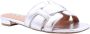 BIBI LOU Slippers Dames 760z10vk Maat: 40 Materiaal: Leer Kleur: Zilver - Thumbnail 10