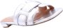 BIBI LOU Slippers Dames 760z10vk Maat: 40 Materiaal: Leer Kleur: Zilver - Thumbnail 14