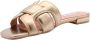 BIBI LOU Slippers Dames 760z10vk Maat: 42 Materiaal: Leer Kleur: Goud - Thumbnail 8