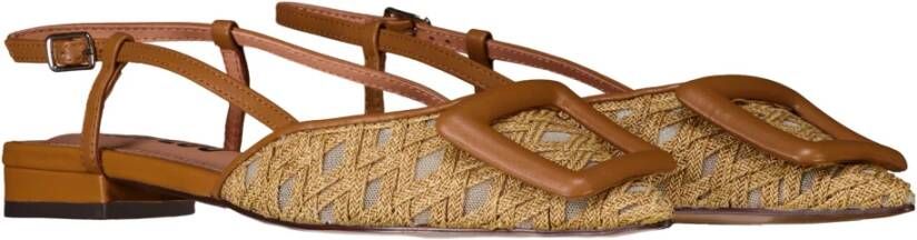 Bibi Lou Bruine Ballerina Schoenen