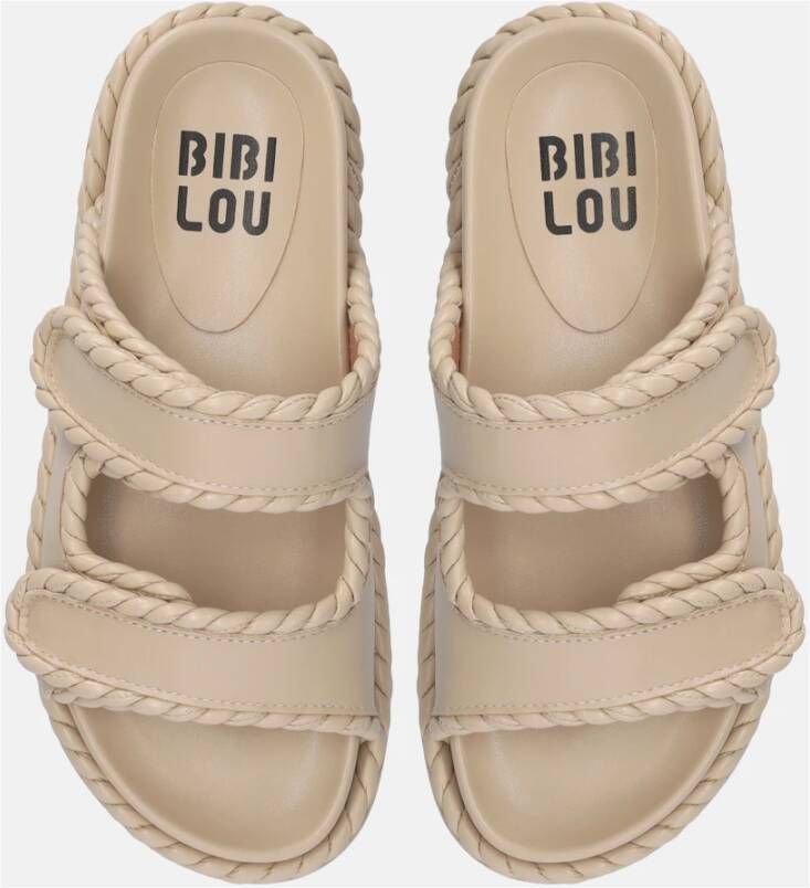 Bibi Lou Comfortabele platte sandalen van eco-leer