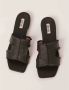 Bibi Lou Ankara Sliders voor Vrouwen Black Dames - Thumbnail 3