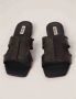 Bibi Lou Ankara Sliders voor Vrouwen Black Dames - Thumbnail 4