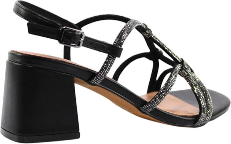 Bibi Lou Elegante Hak Sandalen Black Dames