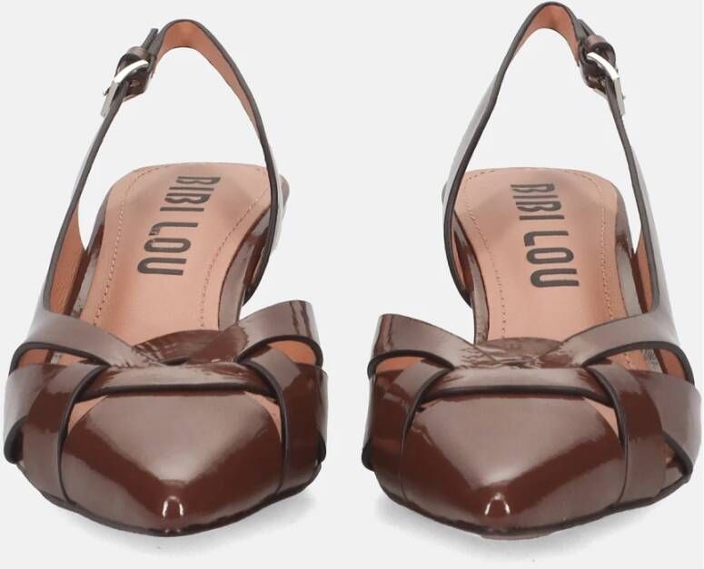 Bibi Lou Elegante Slingback Pump Schoenen Brown Dames