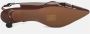 BIBI LOU Slingbacks Dames 632z21vk Maat: 40 Materiaal: Lakleer Kleur: Bruin - Thumbnail 9