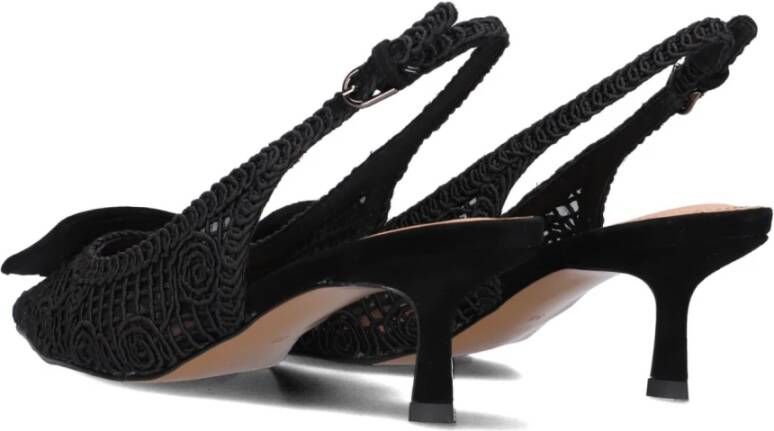 Bibi Lou Elegante Zwarte Slingback Hakken